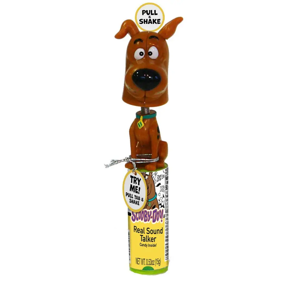 Scooby-Doo Candy Fan Talker With Sound - Case 12. count