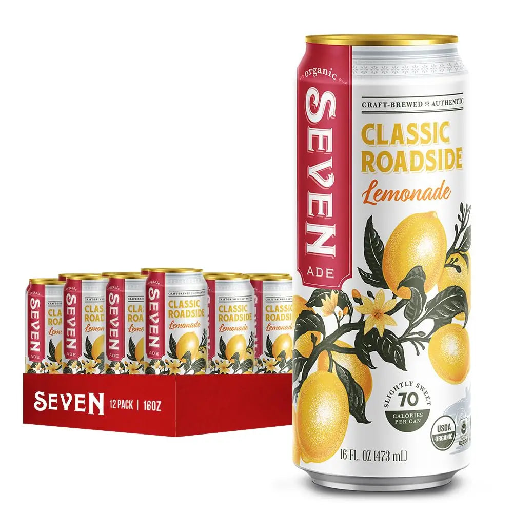 Seven Teas Classic Roadside Lemonade 16fl oz 473ml-Case