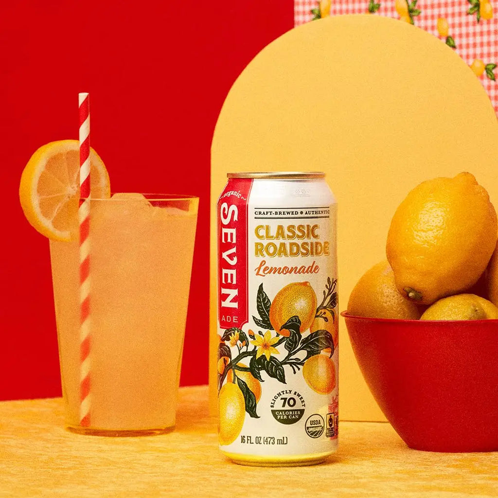 Seven Teas Classic Roadside Lemonade 16fl oz 473ml-Case
