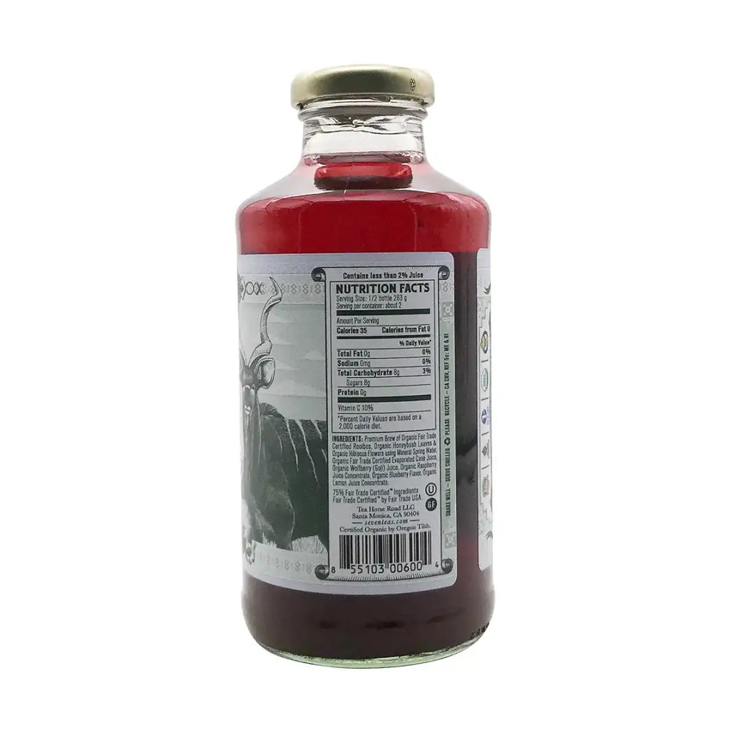 Seven Teas Goji Hibiscus Rooibos 16 fl oz case 12ct - Tea