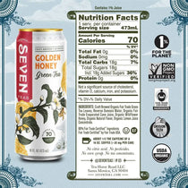 Seven Teas Golden Honey Green Tea + Ginseng 16fl oz