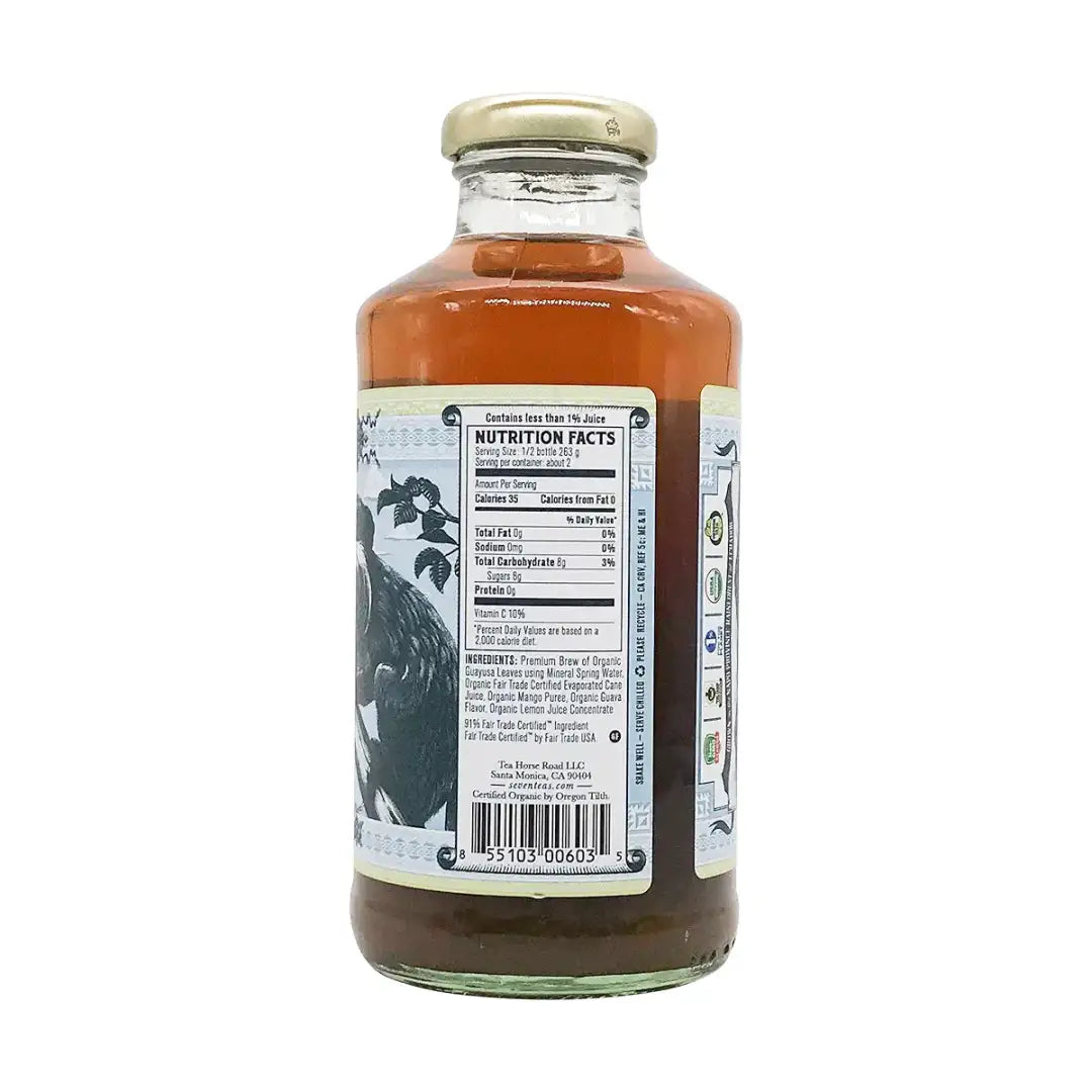 Seven Teas Guava Mango Guayusa 16 fl oz case 12ct - Tea