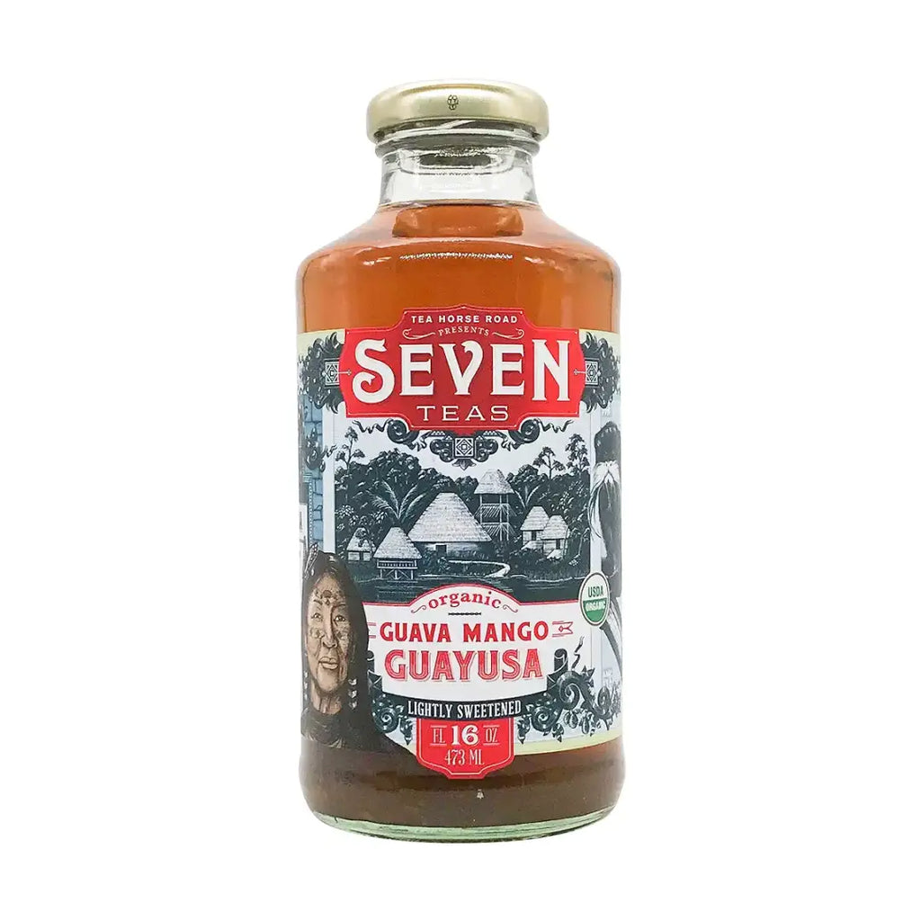 Seven Teas Guava Mango Guayusa 16 fl oz case 12ct - Tea