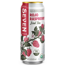 Seven Teas Rojo Raspberry Iced Tea 16fl oz 473ml-Case 12ct