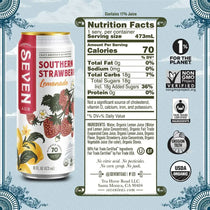 Seven Teas Southern Strawberry Lemonade 16fl oz 473ml-Case