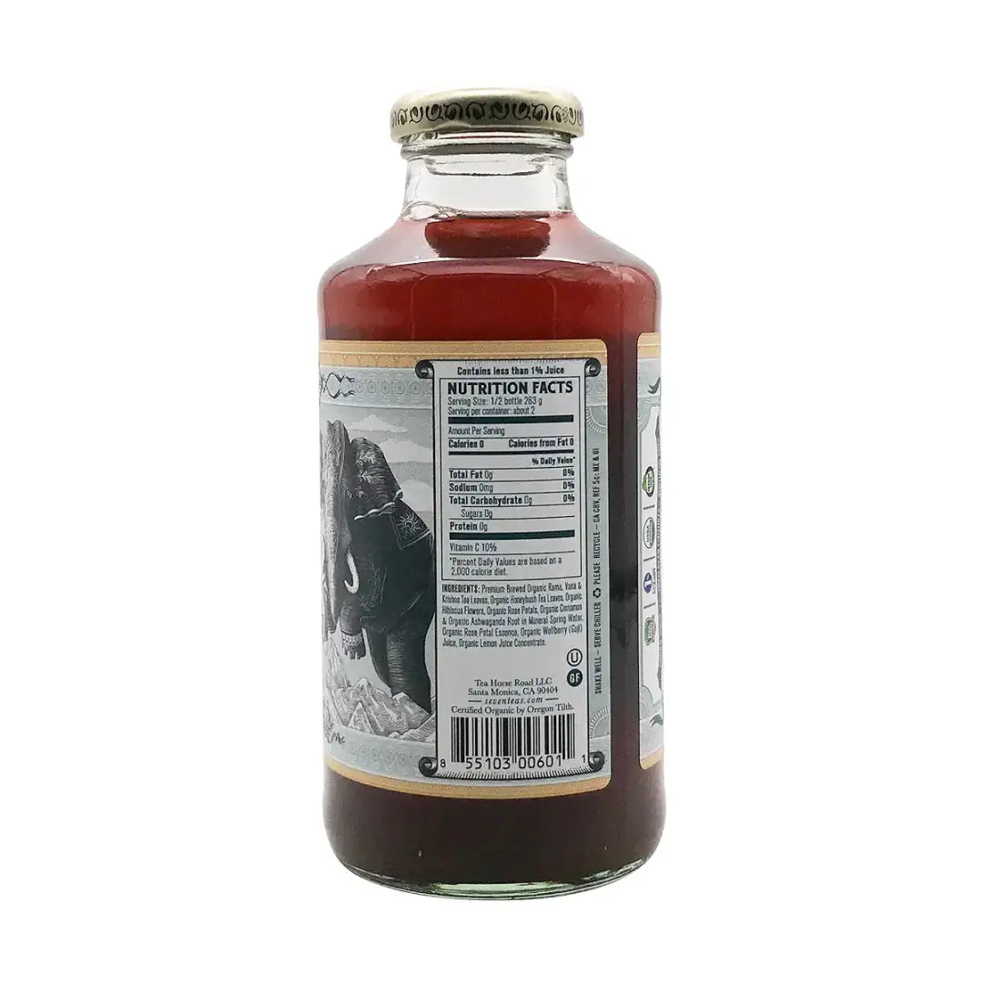 Seven Teas Tulsi Himalyan Rose Tea 16 fl oz case 12ct - Tea