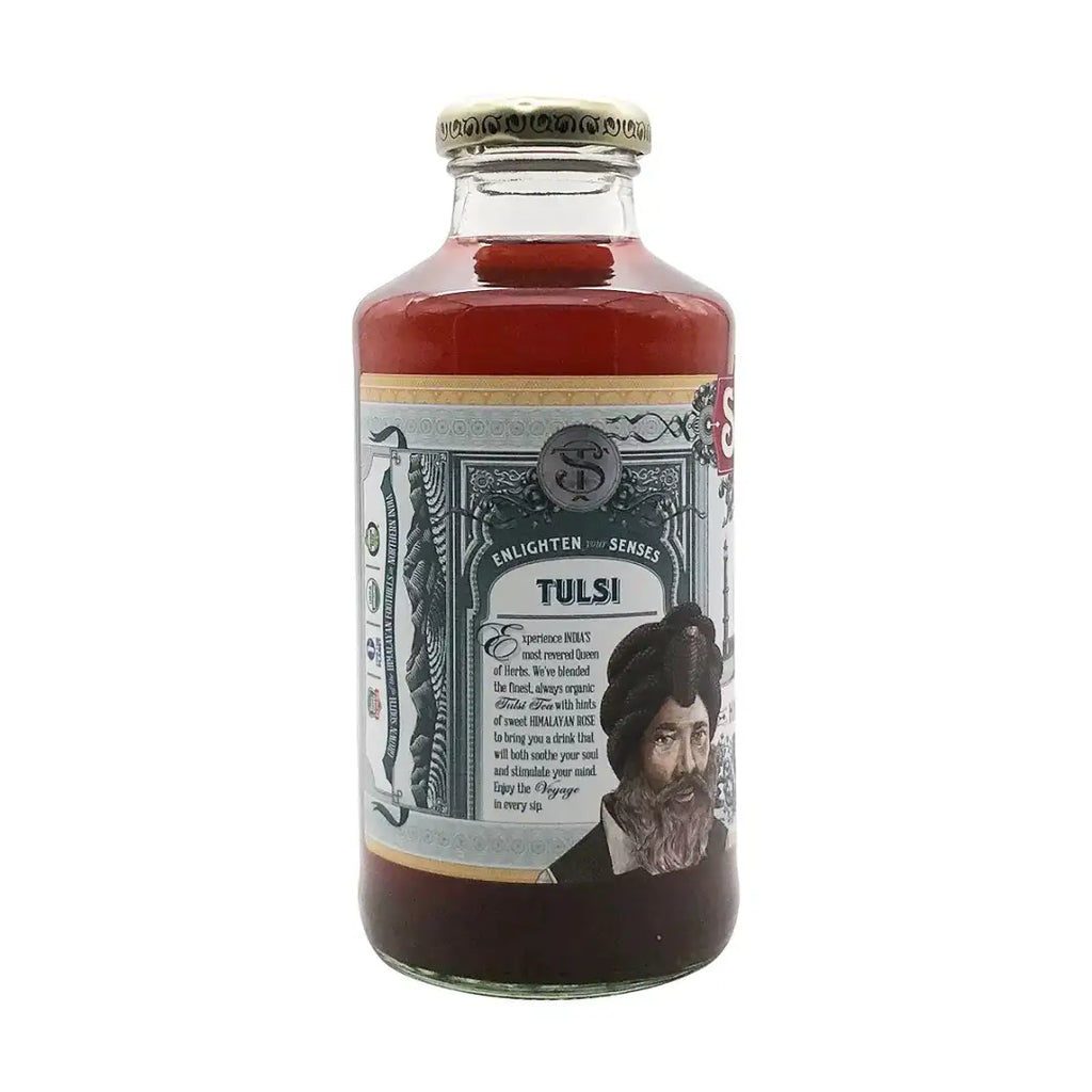 Seven Teas Tulsi Himalyan Rose Tea 16 fl oz case 12ct - Tea