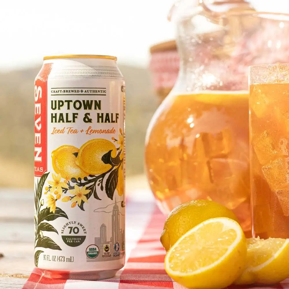 Seven Teas Uptown Half & Half Iced Tea + Lemonade 16fl oz