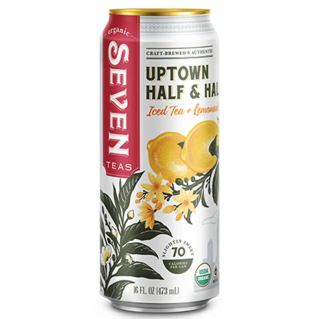 Seven Teas Uptown Half & Half Iced Tea + Lemonade 16fl oz Main image