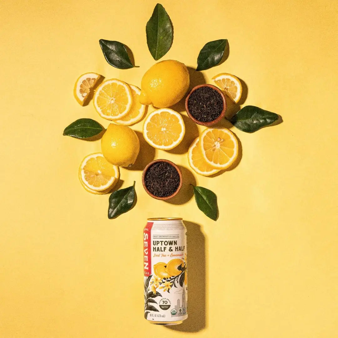 Seven Teas Uptown Half & Half Iced Tea + Lemonade 16fl oz