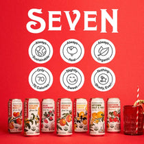 Seven Teas Wild Blueberry Lemonade 16fl oz 473ml-Case 12ct