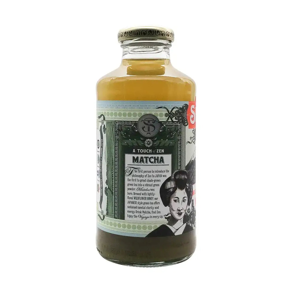 Seven Teas Wildflower Honey Matcha 16 fl oz case 12ct - Tea