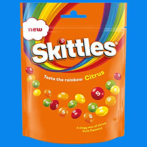 Skittles Citrus bag 135g- Case 15 count - Candy