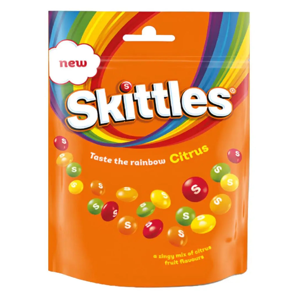 Skittles Citrus bag 135g- Case 15 count - Candy