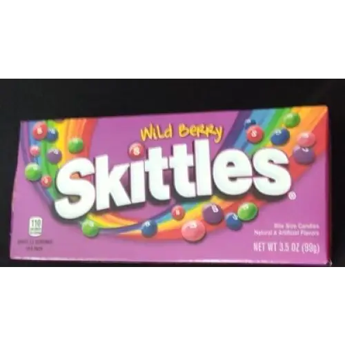 Skittles Wildberry theatre box 3.5oz x 12ct