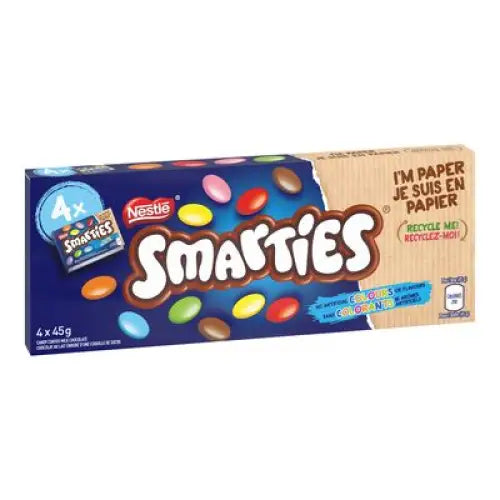 SMARTIES Multipack Candy Coated Chocolates 4 x 45 g