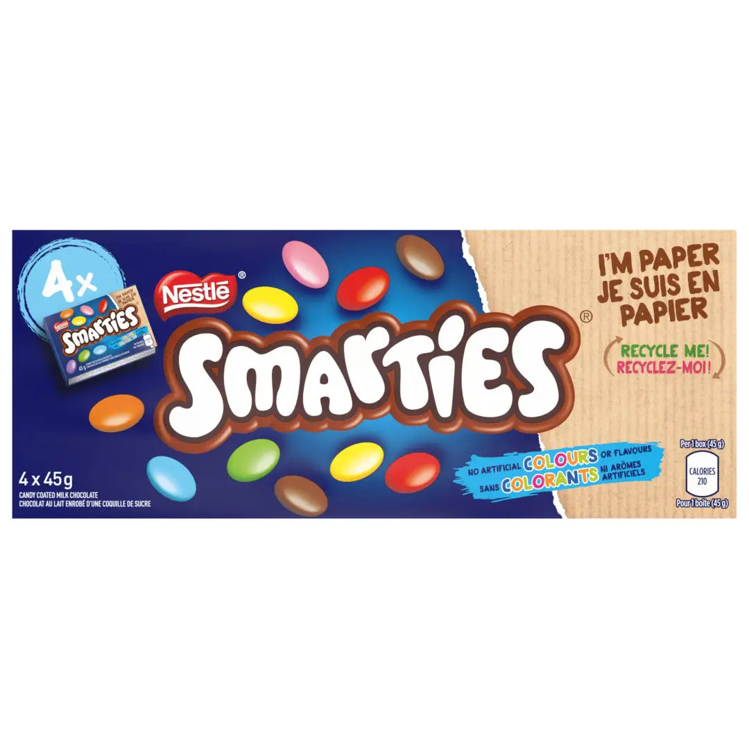 SMARTIES Multipack Candy Coated Chocolates 4 x 45 g