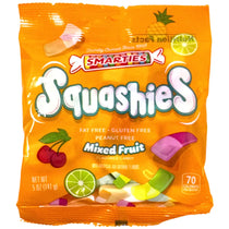 Smarties Squashies Mixed Fruit Chewy Gummy Sweets 141g Case