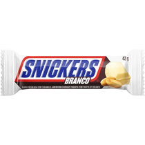 Snickers Branco – white chocolate Brazil 42g case of 20