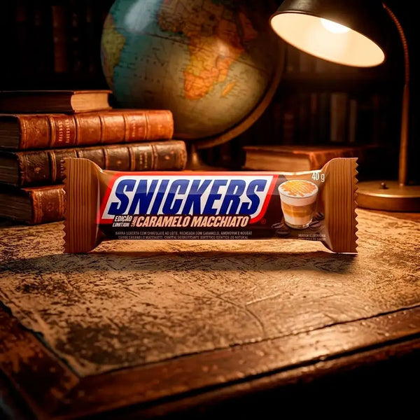 Snickers Caramel Macchiato Coffee Flavour Peanut Nougat