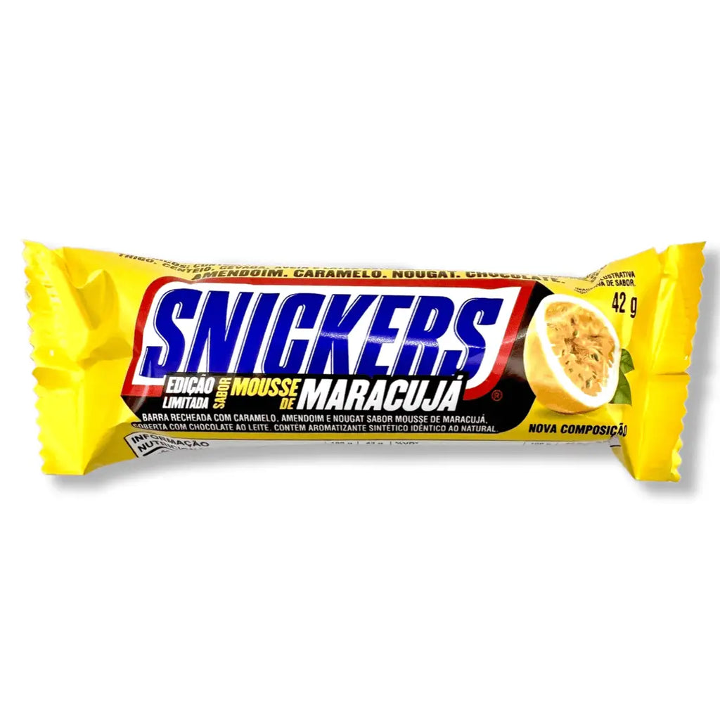 Snickers Mousse De Maracuja Passion Fruit (Brazil) - 42g