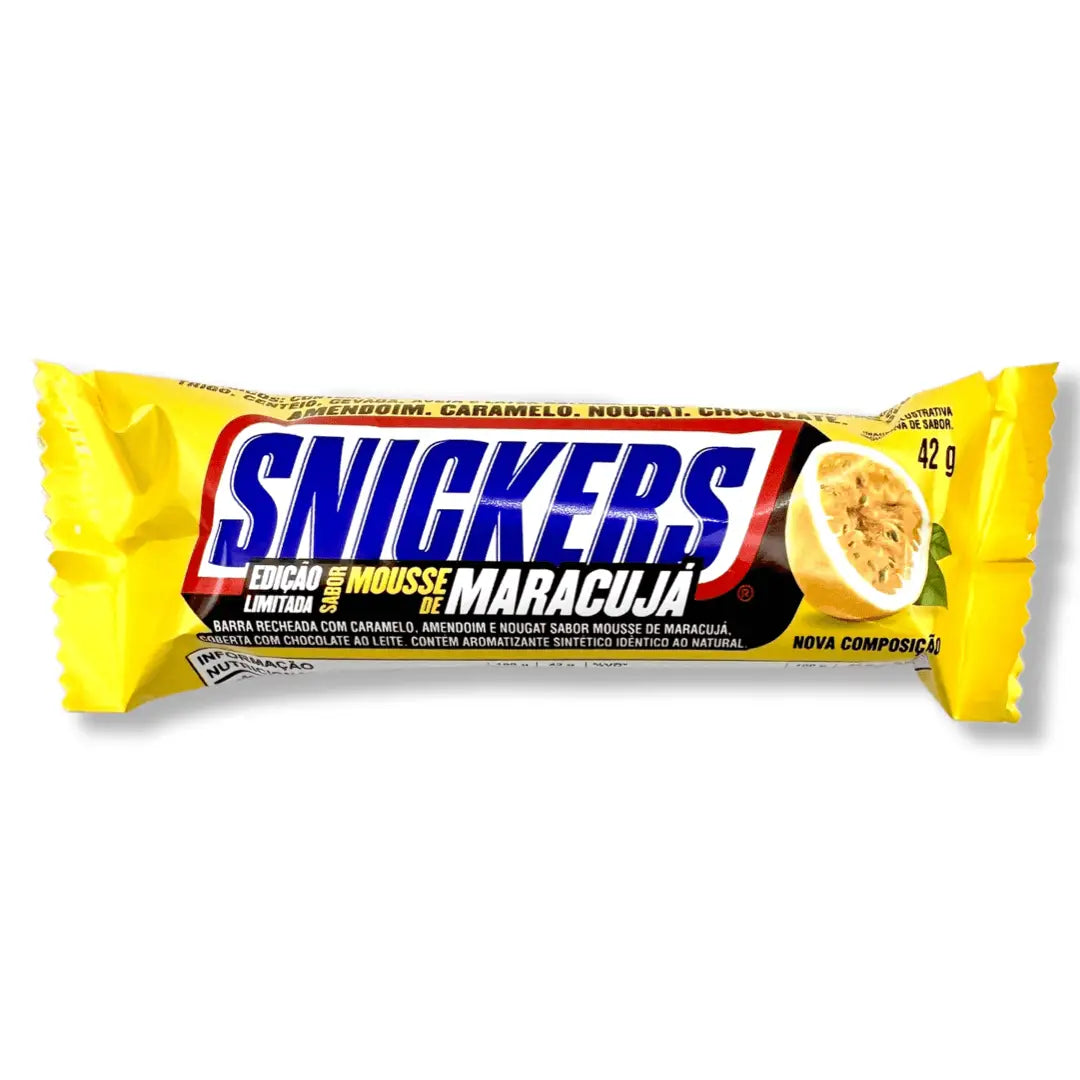 Snickers Mousse De Maracuja Passion Fruit (Brazil) - 42g
