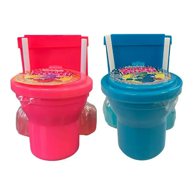 Sour Flush candy 12ct - toy candy