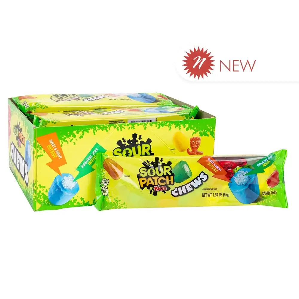Sour Patch Kids Chews 1.9 Oz x 18ct