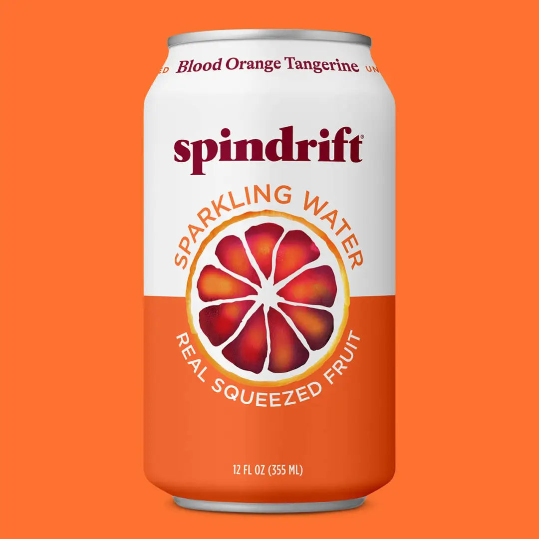 Spindrift Real Squeezed Blood Orange Tangerine Sparkling