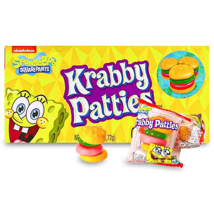 Sponge Bob Krabby Patties-MASTER CASE- 72x 2.54oz