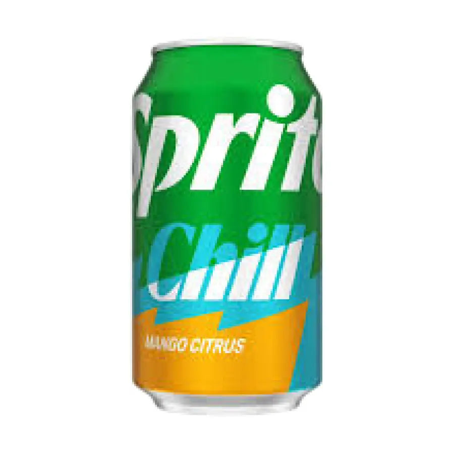 Sprite Chill Mango Citrus Soda 355ml Can Case of 12 - Soda