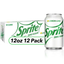 Sprite Zero Sugar Lemon-Lime Soda 12 Cans X 355 Ml 12 fl oz
