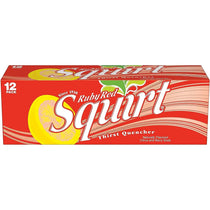 Squirt Ruby Red Grapefruit Soda 12 fl oz cans 12 pack - Soda