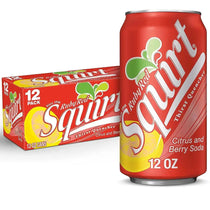 Squirt Ruby Red Grapefruit Soda 12 fl oz cans 12 pack - Soda