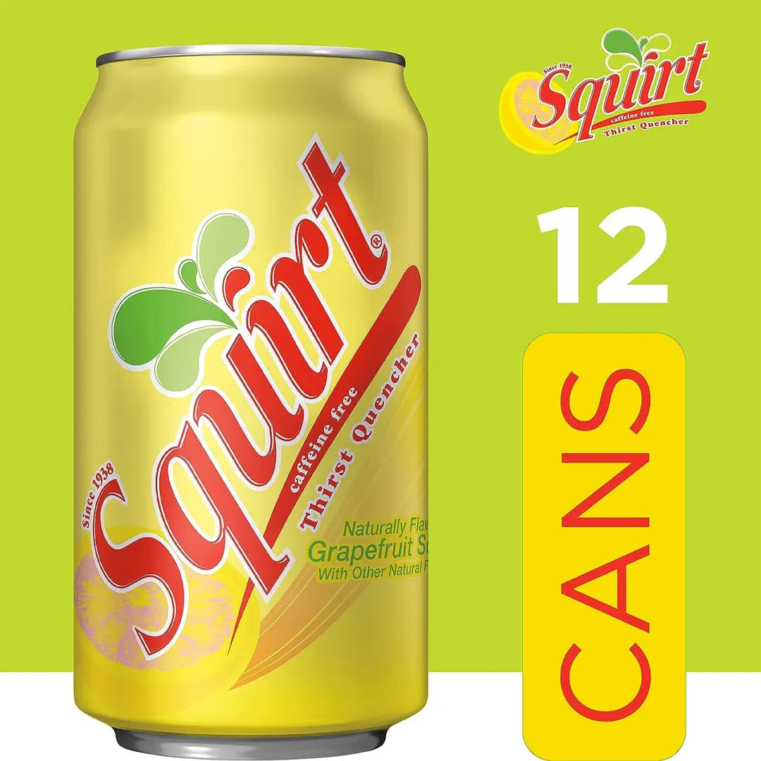 Squirt Soda Grapefruit 12 Fl Oz Cans 12 Pack - Soda