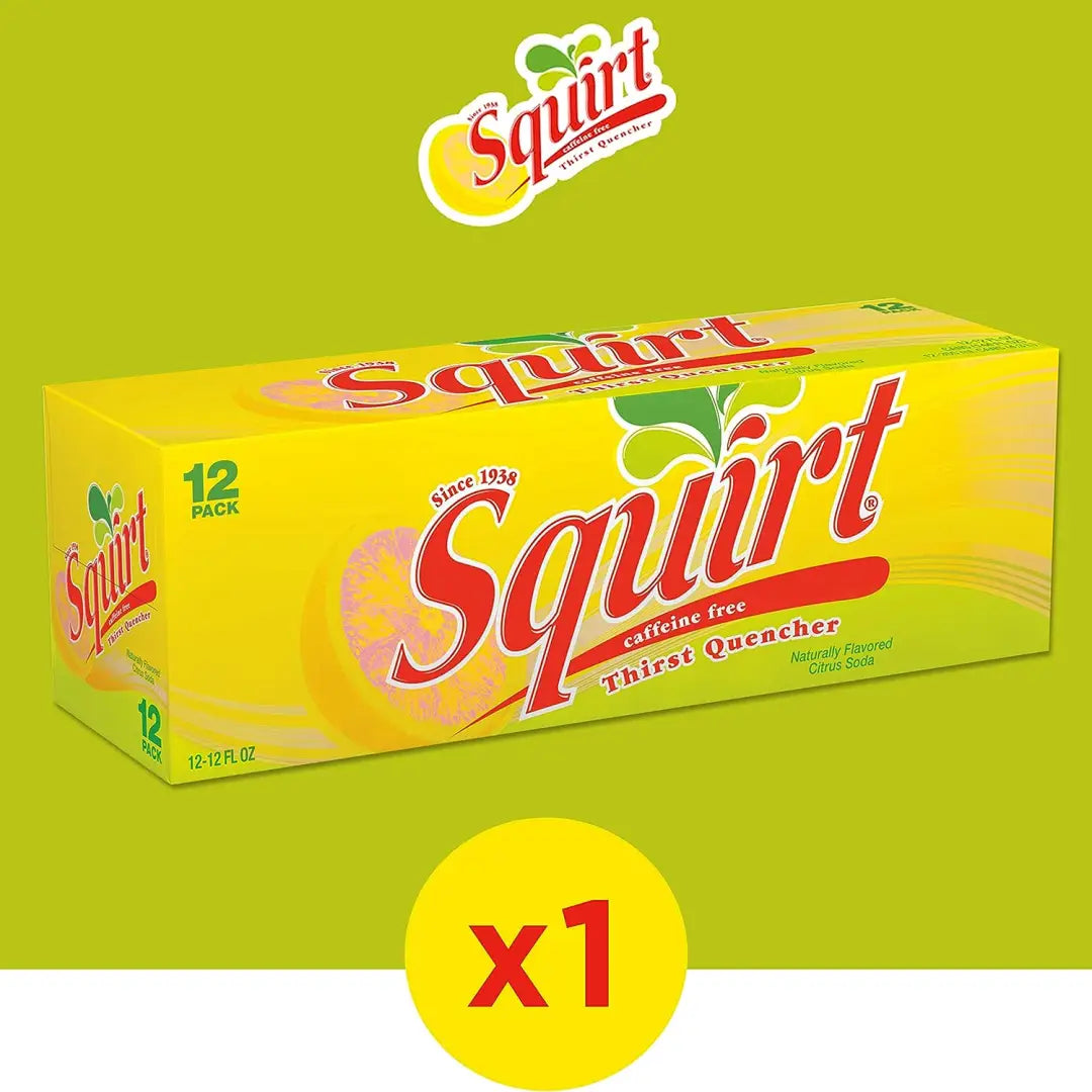 Squirt Soda Grapefruit 12 Fl Oz Cans 12 Pack - Soda