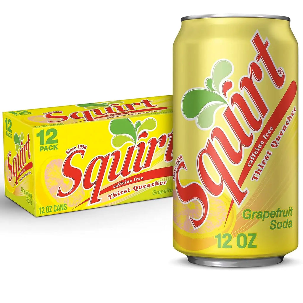 Squirt Soda Grapefruit 12 Fl Oz Cans 12 Pack - Soda