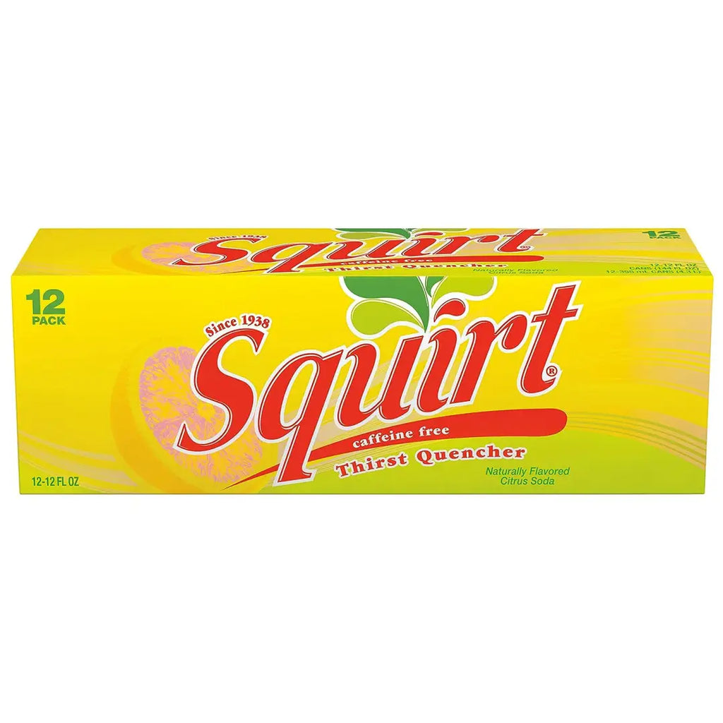 Squirt Soda Grapefruit 12 Fl Oz Cans 12 Pack - Soda