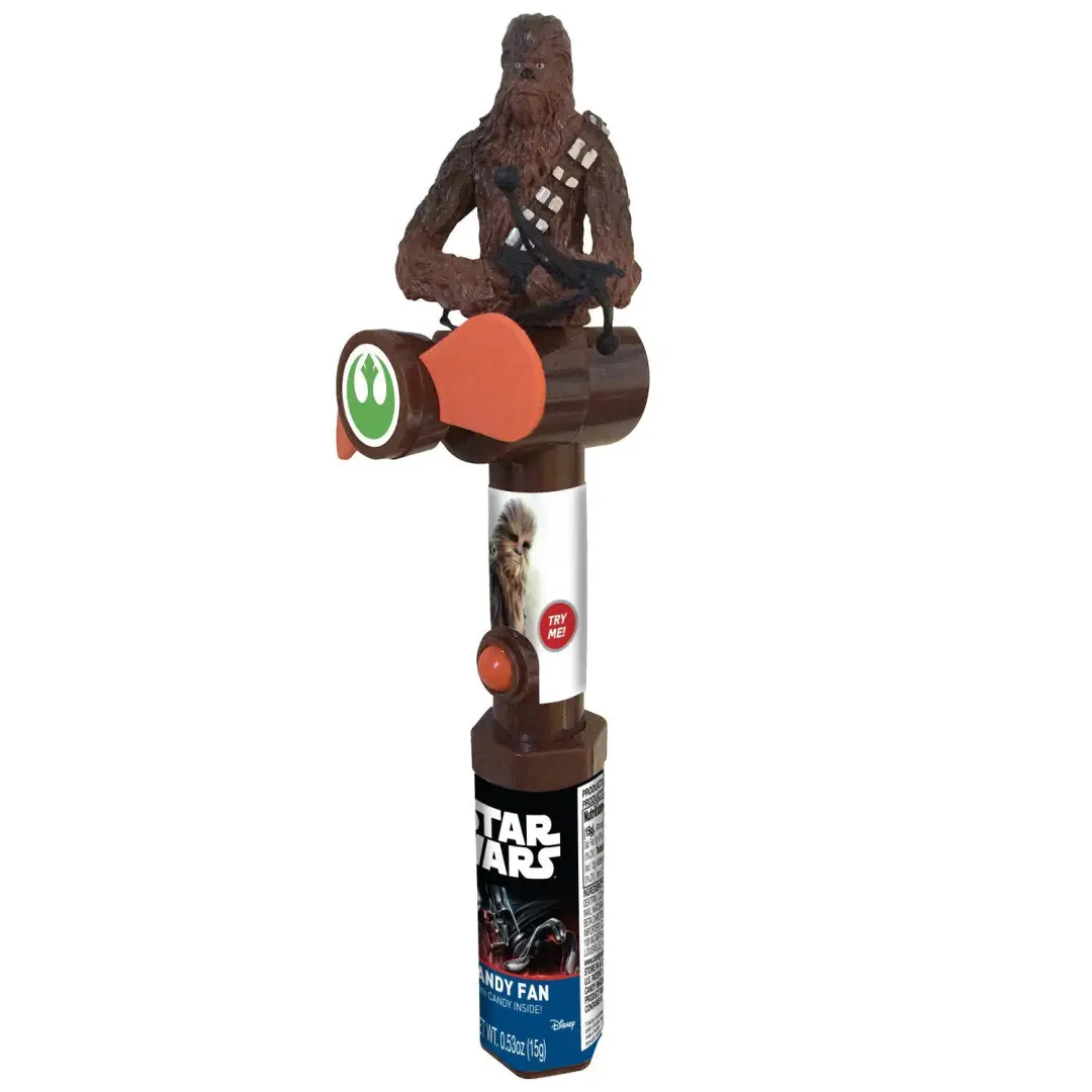 Star WarsClassic Character Fans - case 12 count - candy toy