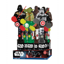 Star WarsClassic Character Fans - case 12 count - candy toy