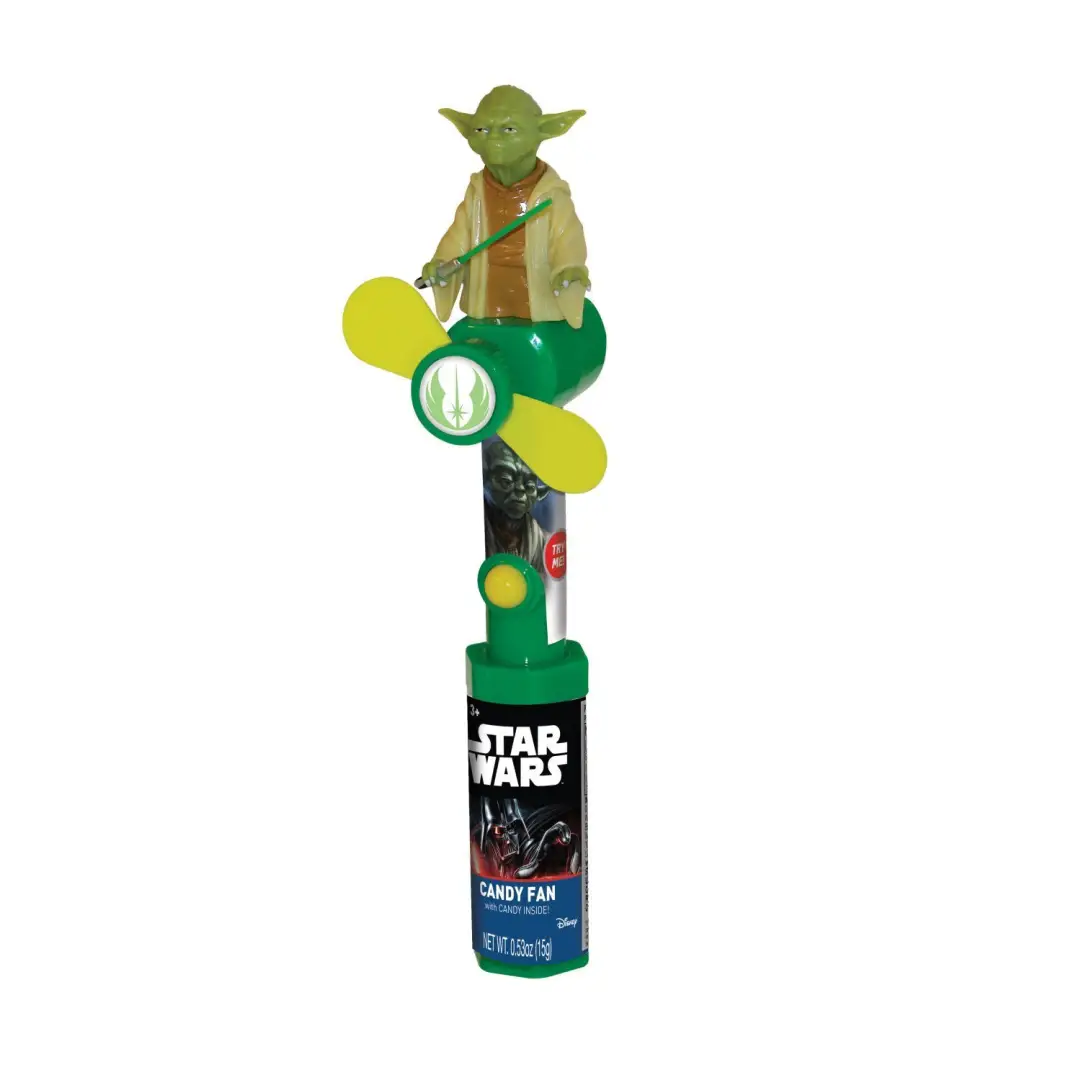Star WarsClassic Character Fans - case 12 count - candy toy