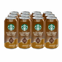 Starbucks Double Shot Mocha 444 mL Cans 12 Pack - coffee