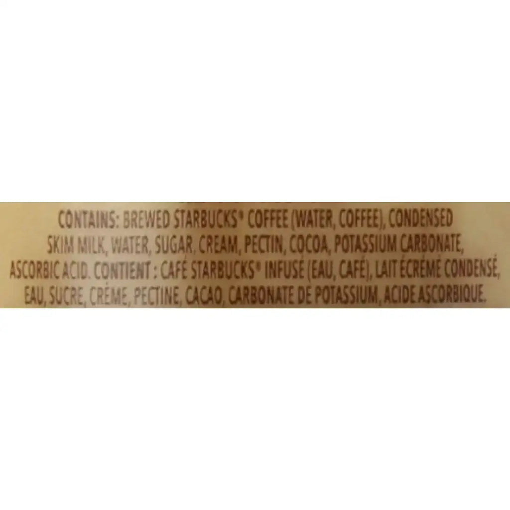 Starbucks Mocha Frappuccino 405ml Bottle (Pack of 12)