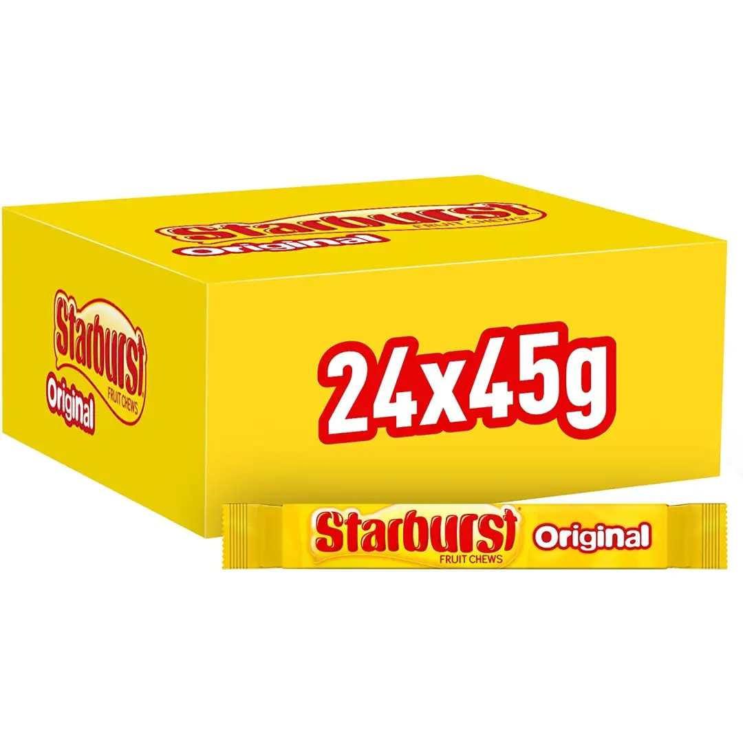STARBURST ORIGINAL CHEWS 45G - 24ct - candy Main image