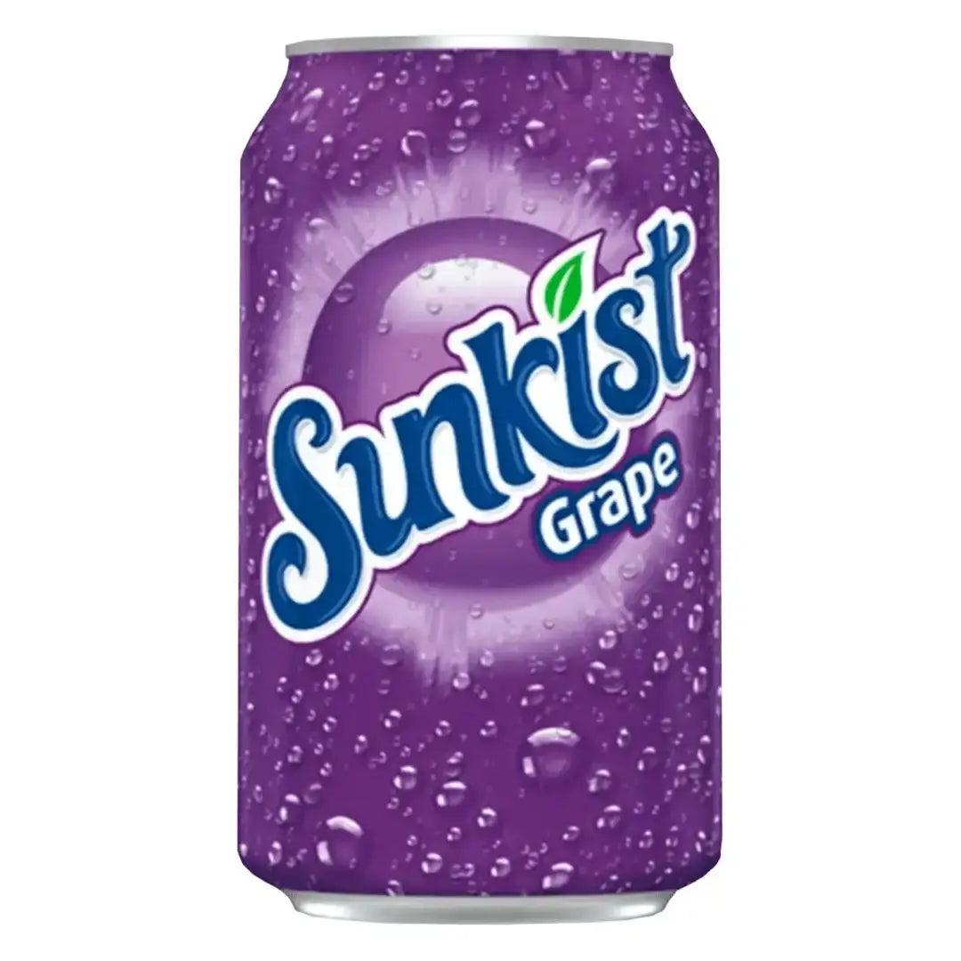 Sunkist Grape Soda 12 fl oz cans 12 pack - Soda