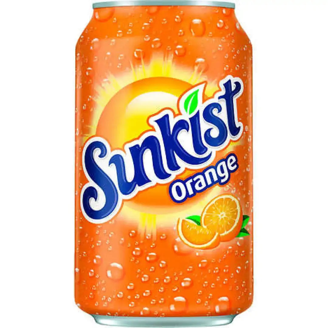 Sunkist Orange Soda 12 fl oz cans 12 pack - Soda