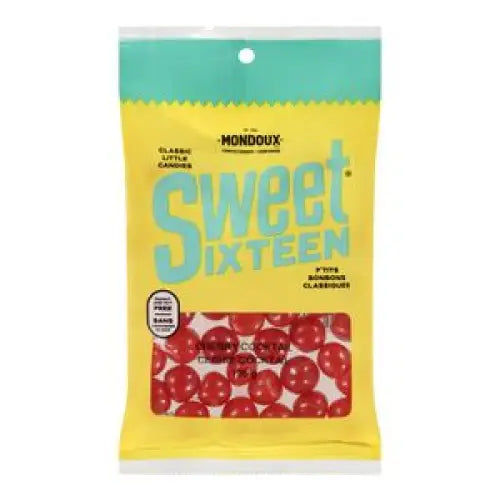 Sweet Sixteen CHERRY COCKTAIL (sour) bag 135g case 6ct