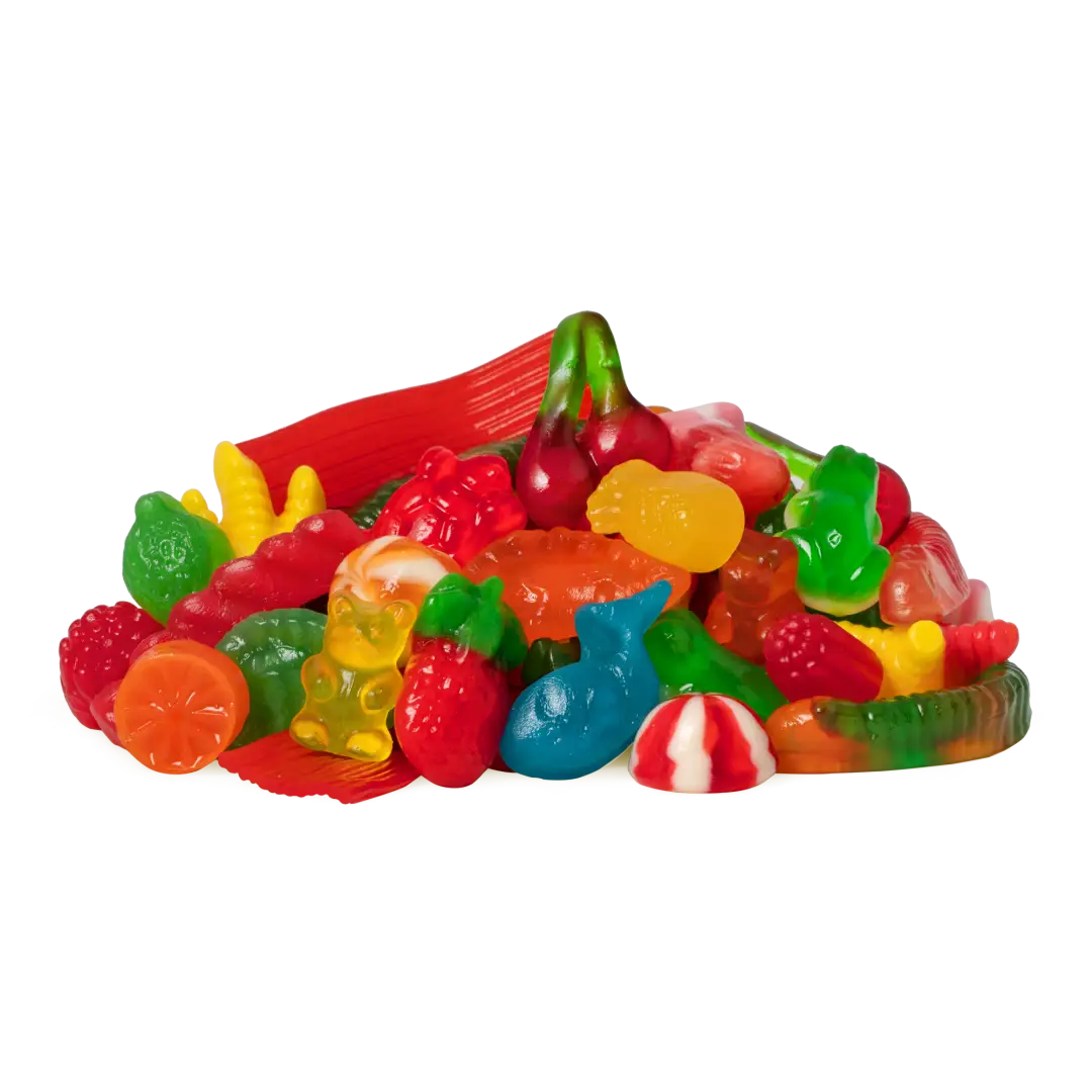 Sweet Sixteen Gummy And Jujube Candy Mix 265g Case Of 8