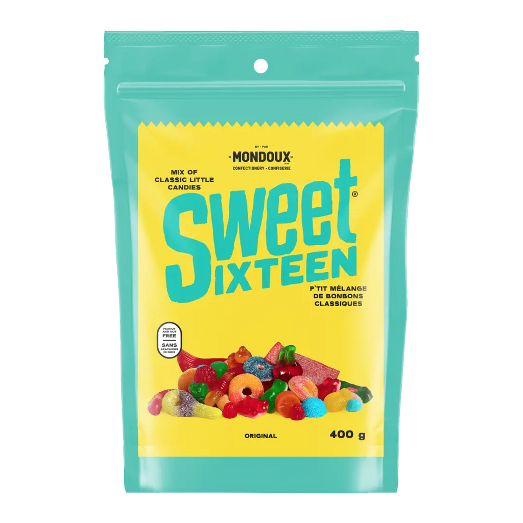 Sweet Sixteen Original Mix Candy Party Pack 400g Case Of 6