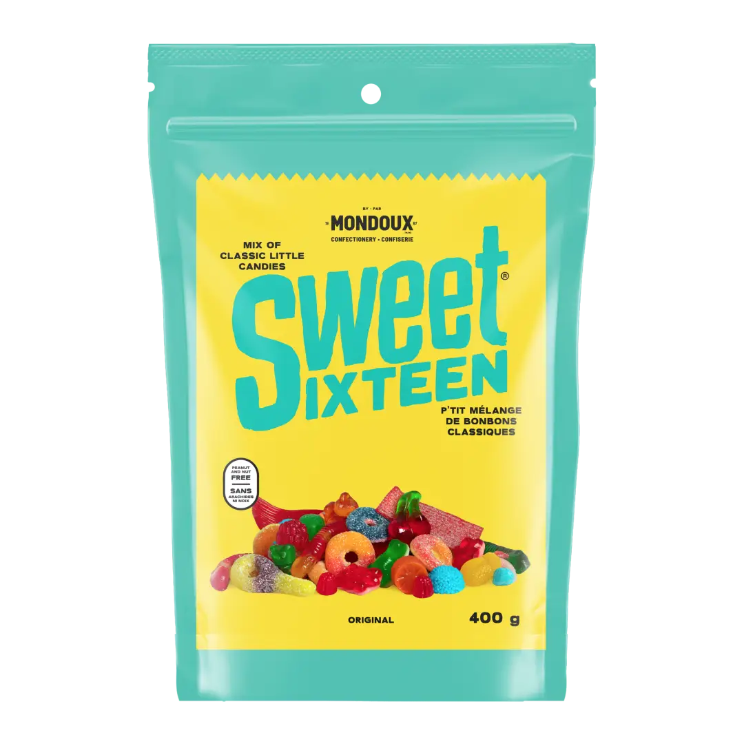 Sweet Sixteen Original Mix Candy Party Pack 400g Case Of 6